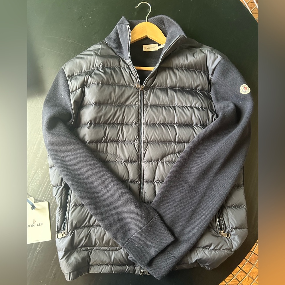 Moncler cardigan Tricot Navy XL